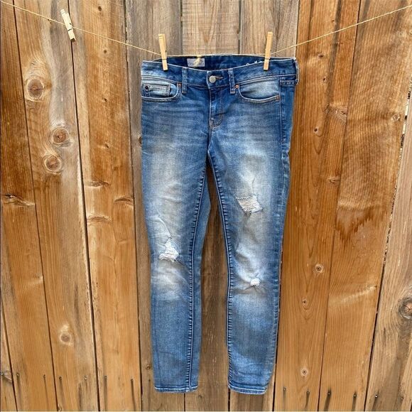 Gap alway skinny distressed jeans - Picture 5 of 10